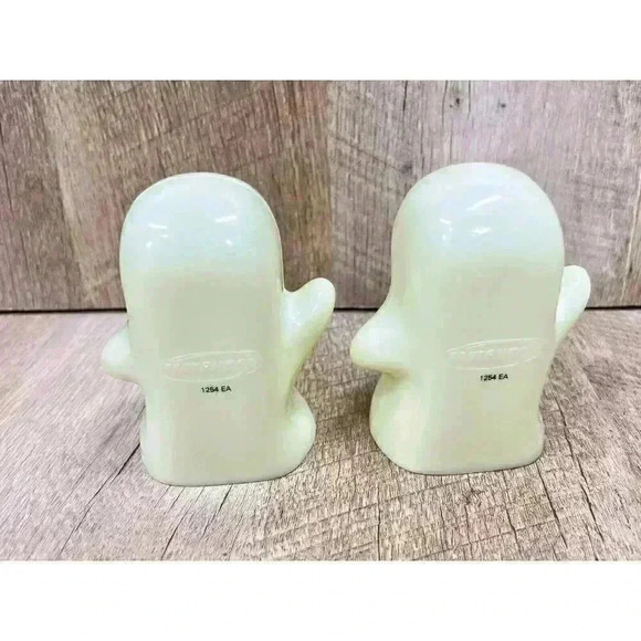 Vtg 90s Halloween Ghosts Glow in The Dark Plastic Blow Mold Figures Matchbox - Picture 4 of 6